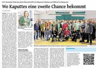 NRW 2.0 Netzwerktreffen Reparaturinitiativen Wuppertal