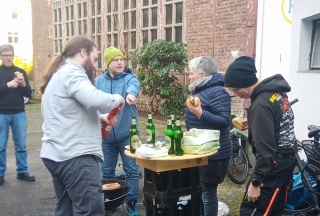 Gefeiert wurde natürlich auch (Foto: Gunnar Bäldle)